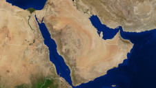 Barka II desalination plant is located on the Gulf of Oman